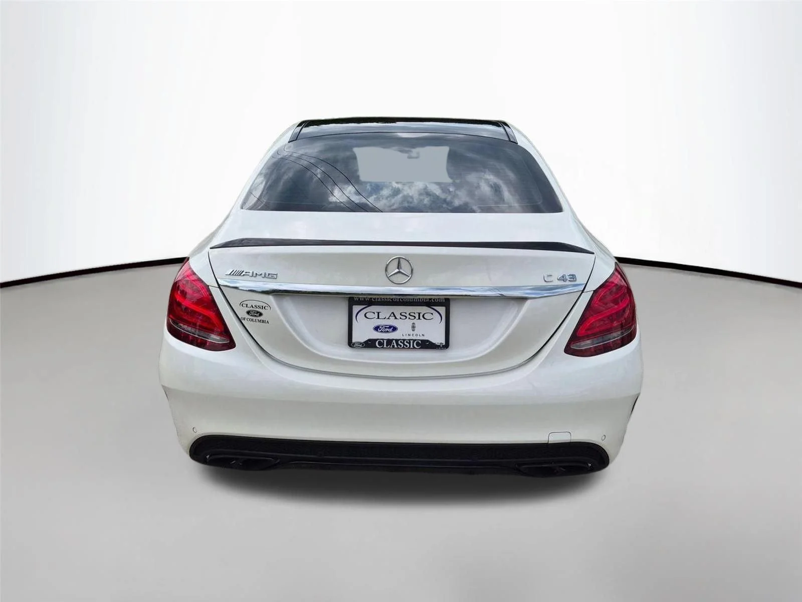Used 2018 designo Diamond White Metallic Mercedes-Benz AMG® C 43 image 6