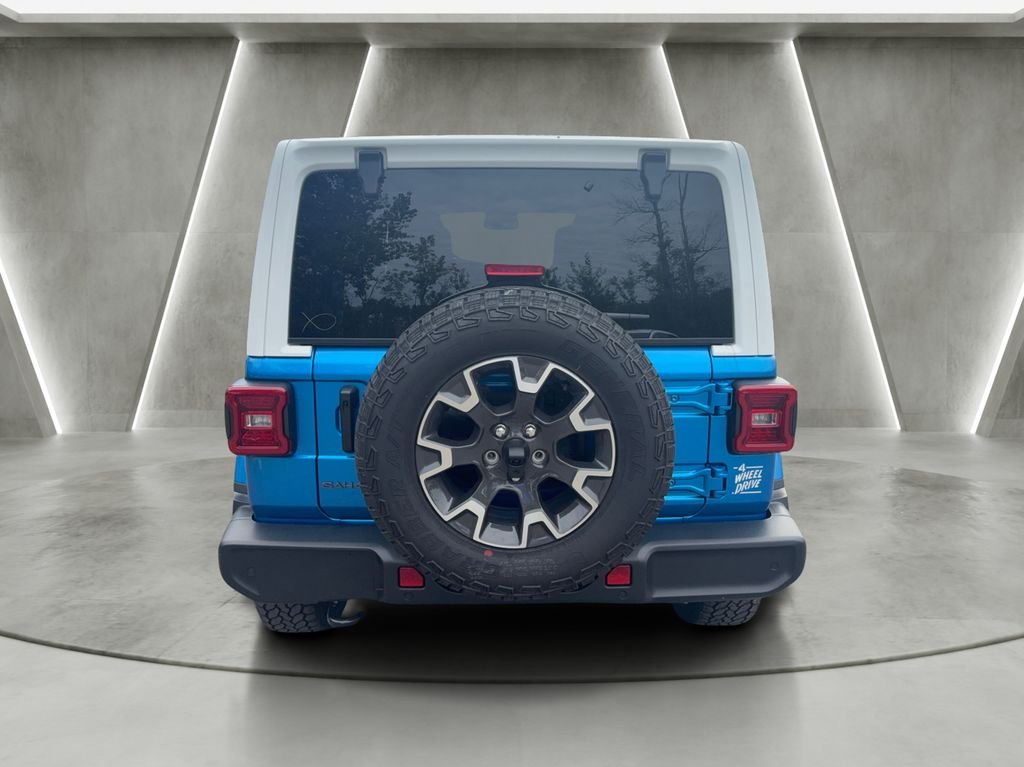 New 2027 Hydro Blue Pearlcoat Jeep Sahara image 6