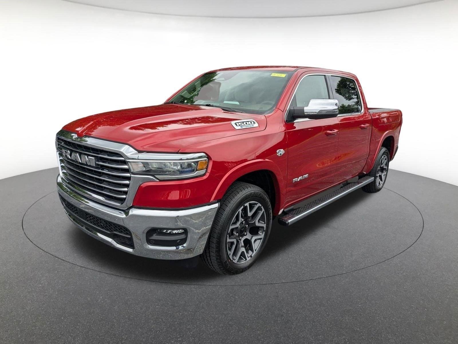 New 2026 Molten Red Pearl-Coat Exterior Paint RAM Laramie image 8