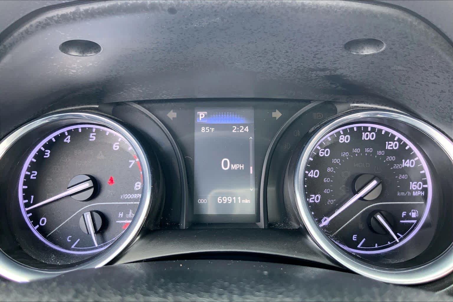 Used 2019 Midnight Black Metallic Toyota SE image 25