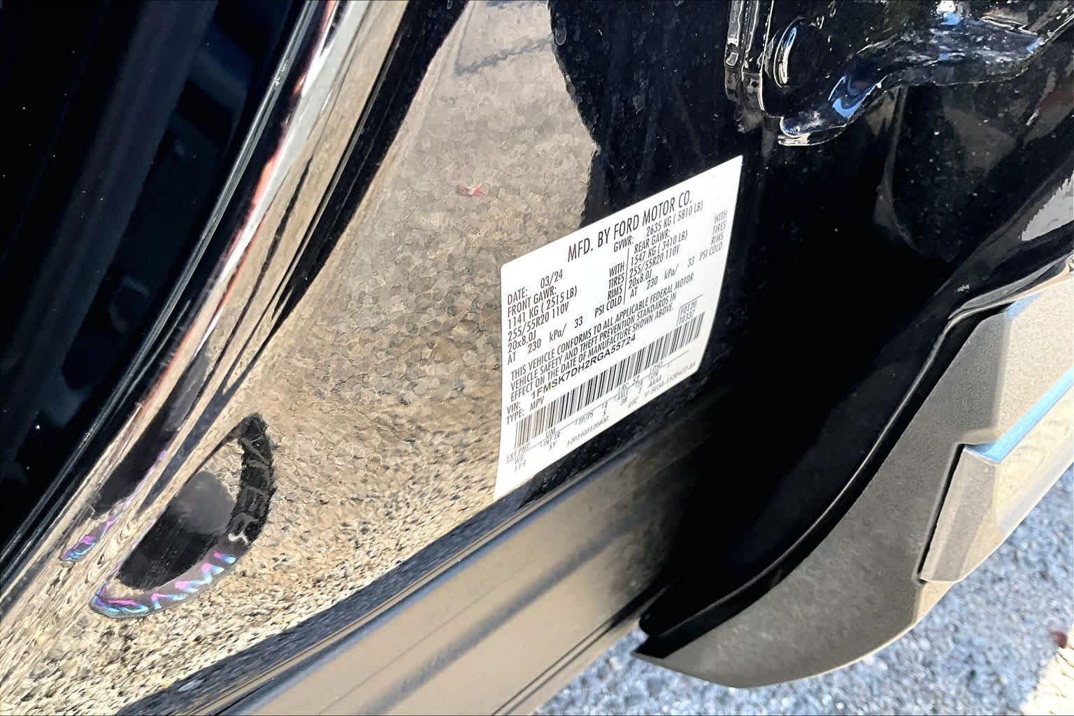 Certified Used 2024 Agate Black Metallic Ford XLT image 34