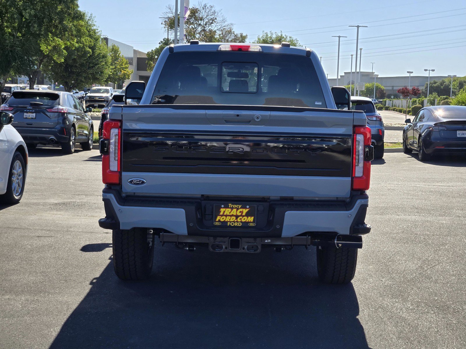 New 2026 Glacier Gray Metallic Tri-Coat Ford F-250® Platinum® image 5
