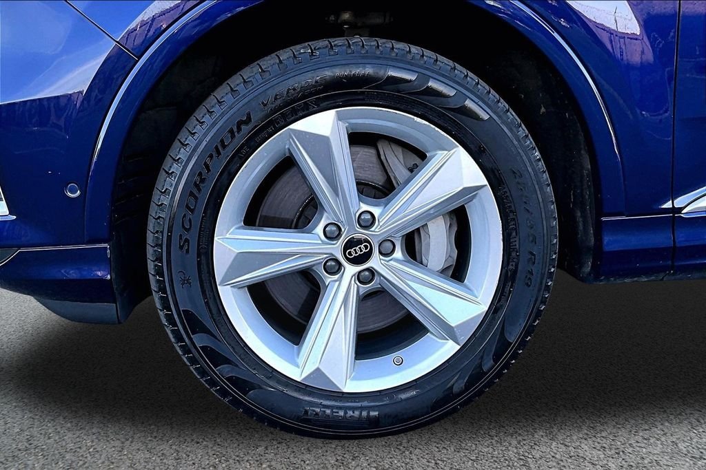 Used 2022 Blue Audi 55 Premium image 34