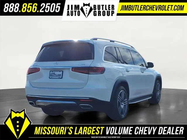 Used 2022 White Mercedes-Benz GLS 450 image 4