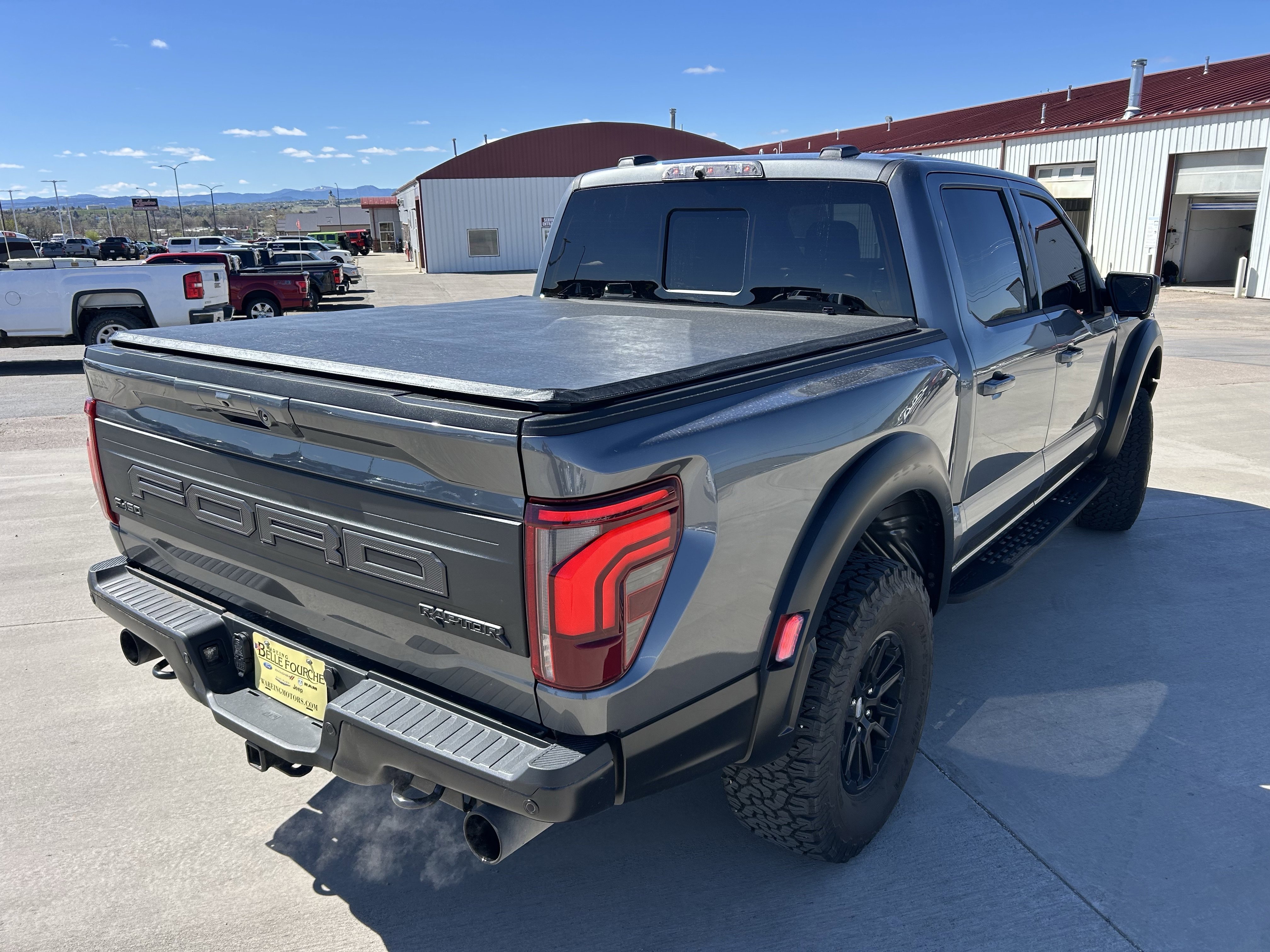 Used 2025 Carbonized Gray Metallic Ford Raptor image 4