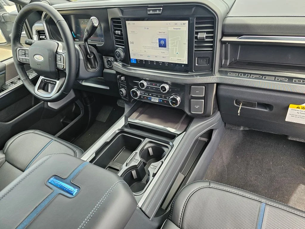 New 2026 Glacier Gray Metallic Tri-Coat Ford F-350® Platinum® image 9