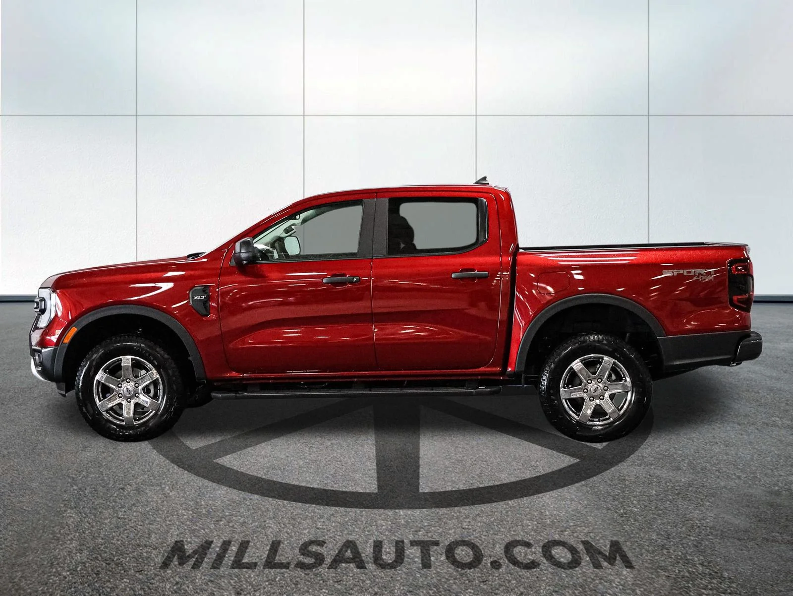 New 2026 Red Ford XLT image 3