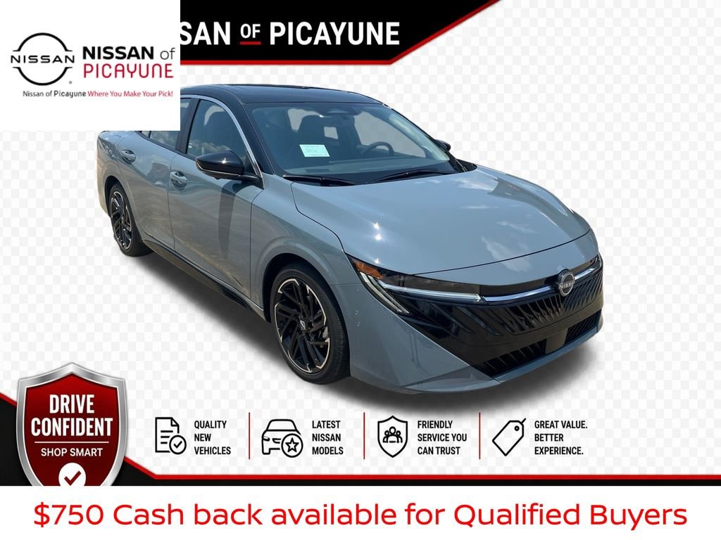 New 2026 Atlantic Gray Metallic / Super Black Two-tone Nissan SR image 7