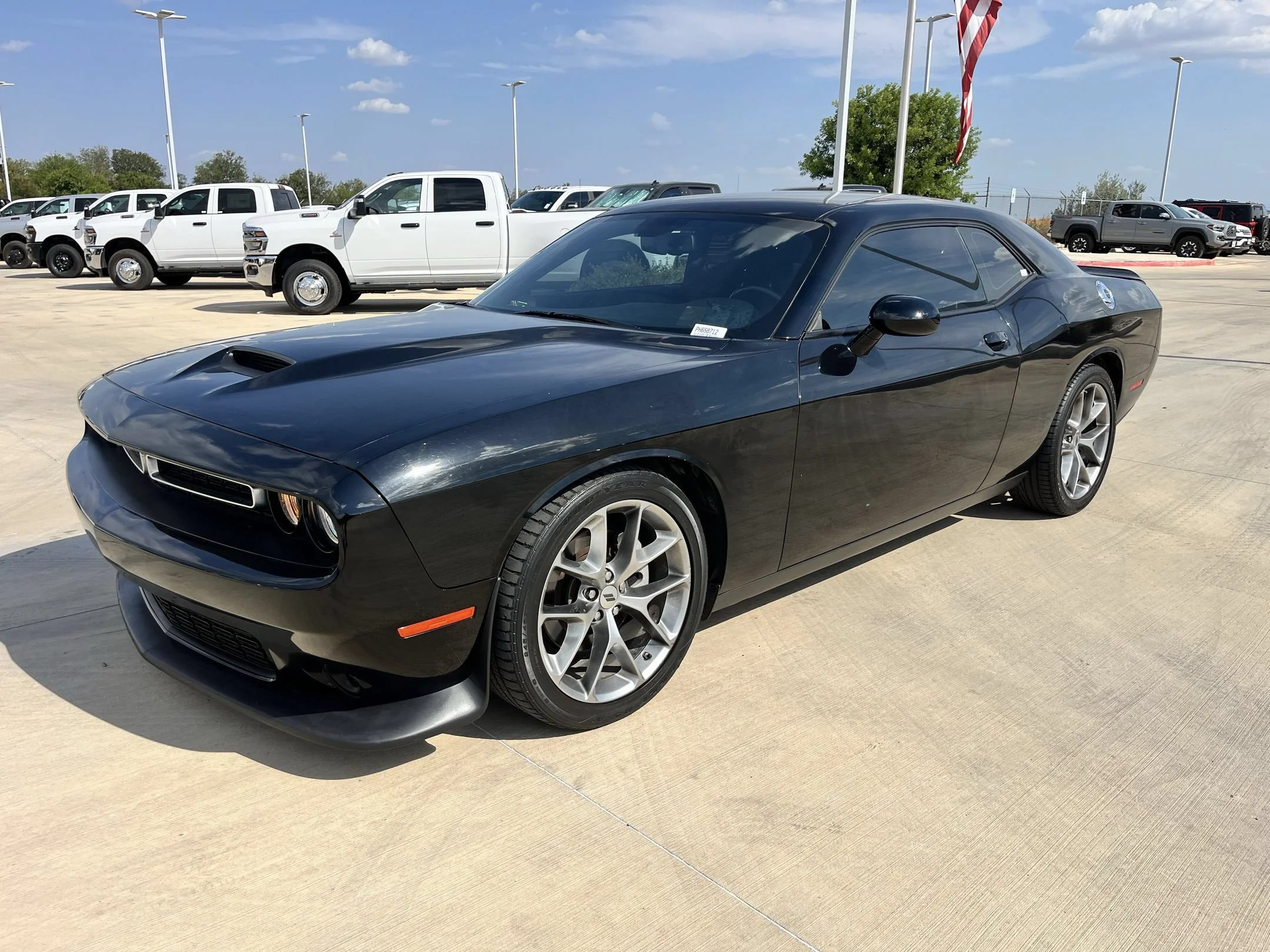 Used 2023 Black Dodge GT image 4