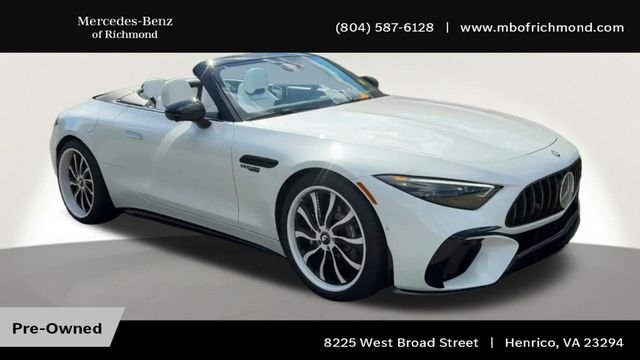 Certified Used 2024 White Mercedes-Benz SL 63 AMG® image 4