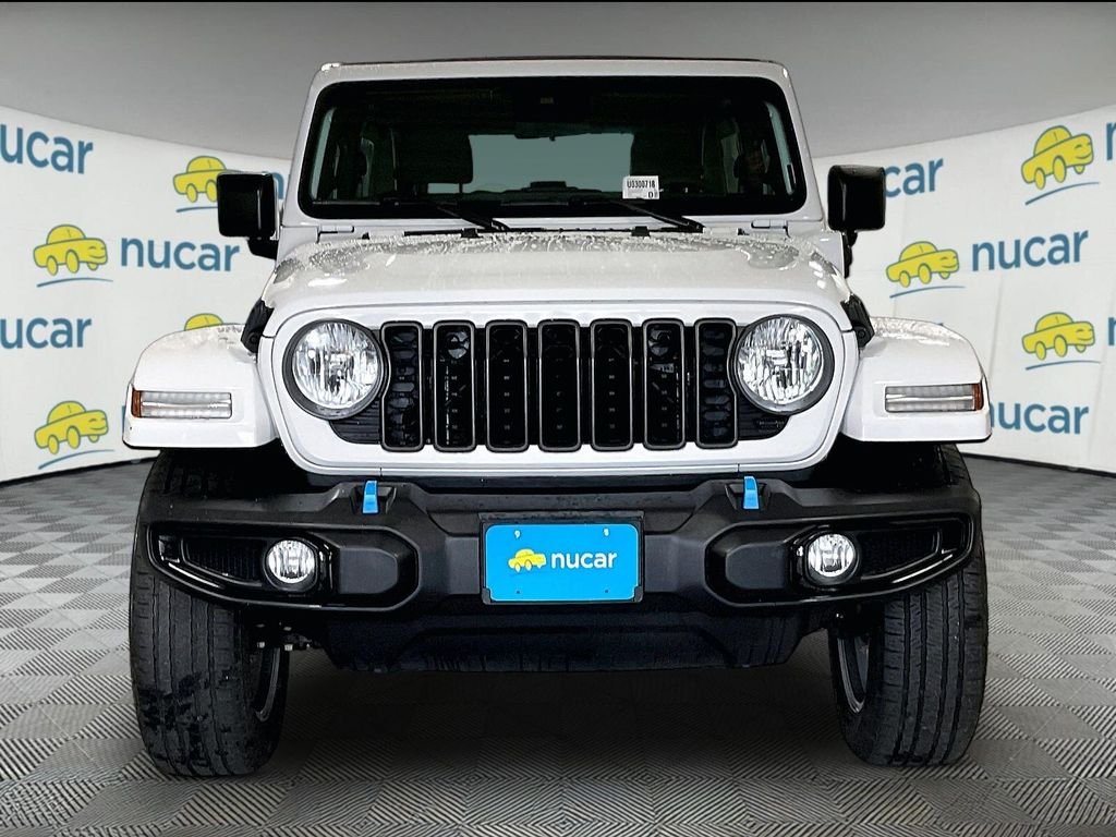 Used 2024 White Jeep Sport S 4xe image 2