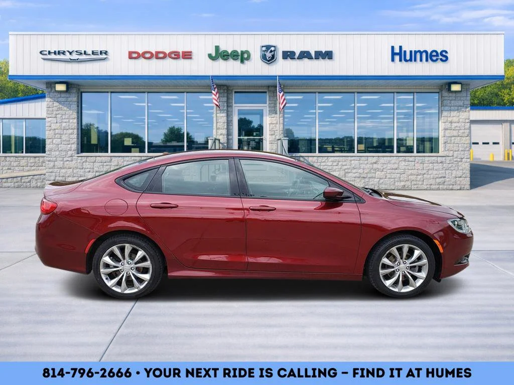 Used 2015 Chrysler 200 S with VIN 1C3CCCBBXFN627020 for sale in Waterford, PA