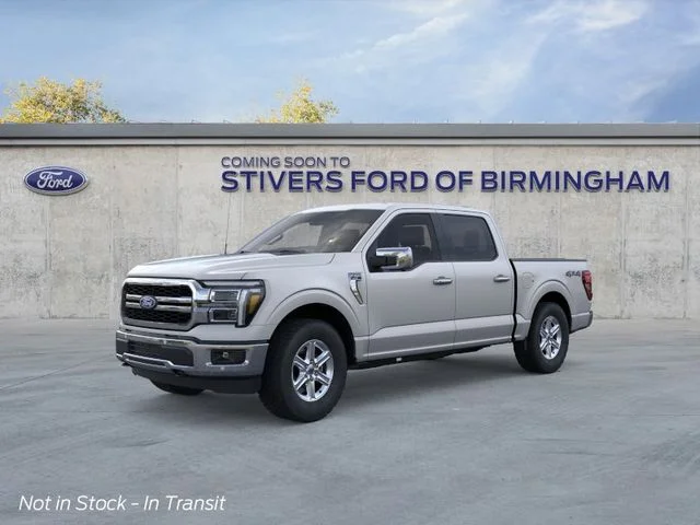 New 2026 Iconic Silver Metallic Ford Lariat® image 2