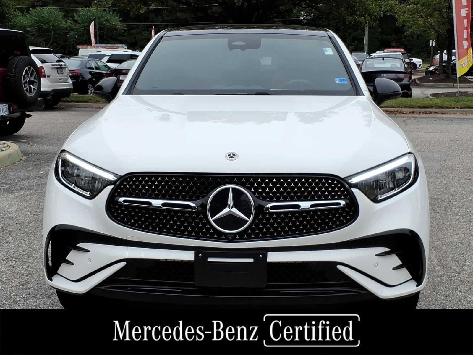 Certified Used 2026 Polar White Mercedes-Benz GLC 300 image 2