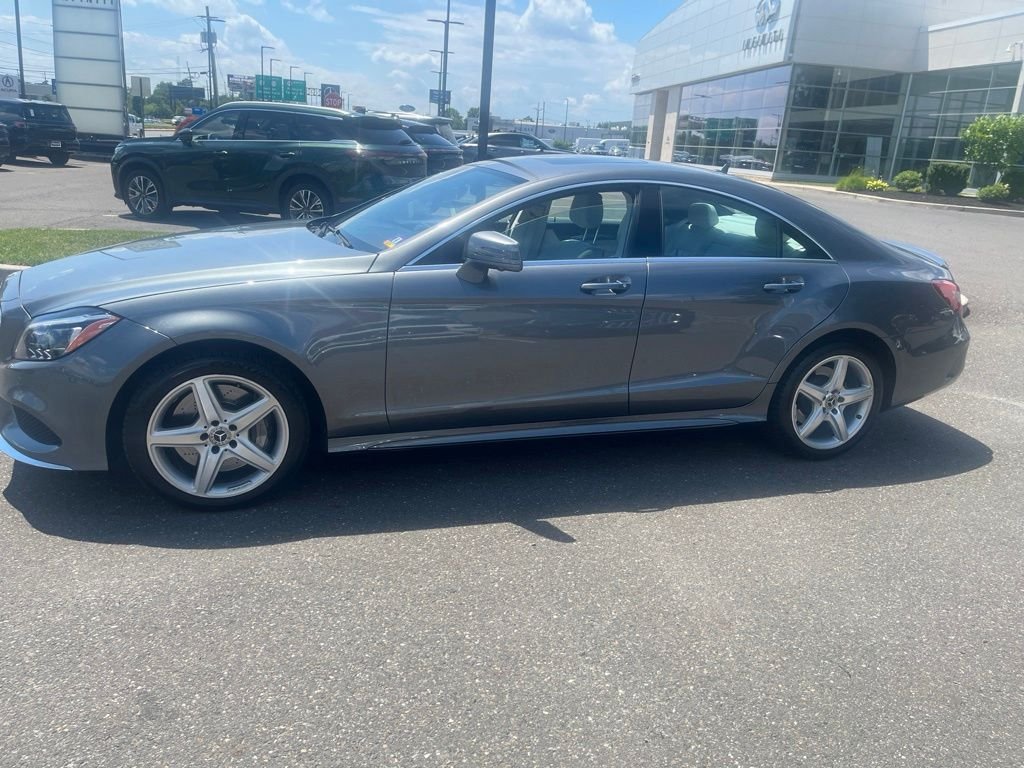 Used 2017 Silver Mercedes-Benz CLS 550 image 1