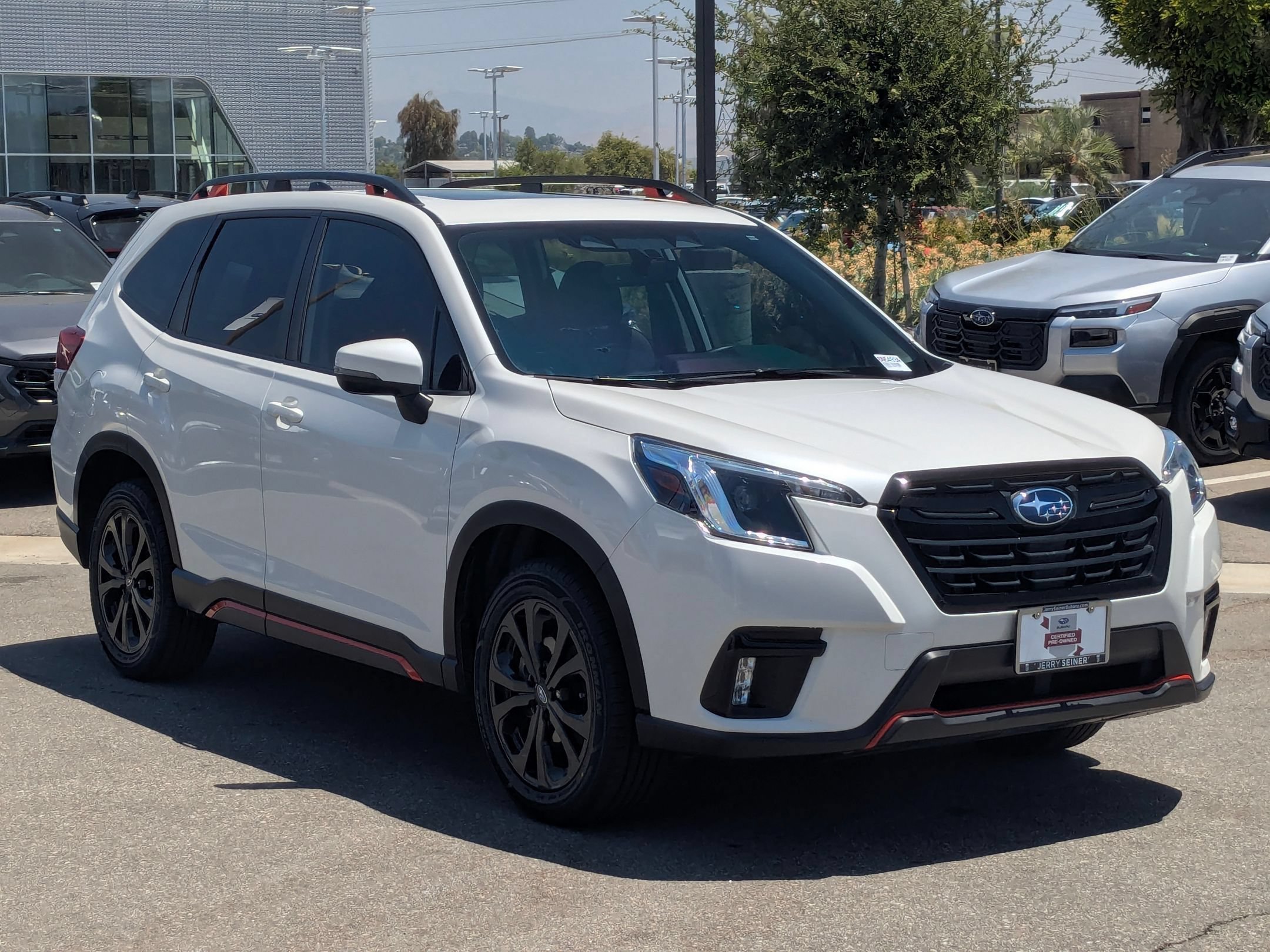 Certified Used 2024 Crystal White Pearl Subaru Sport image 7