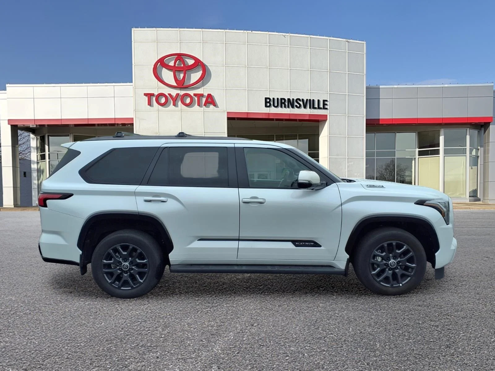 Certified 2024 Toyota Sequoia Platinum with VIN 7SVAAABA3RX041858 for sale in Burnsville, Minnesota