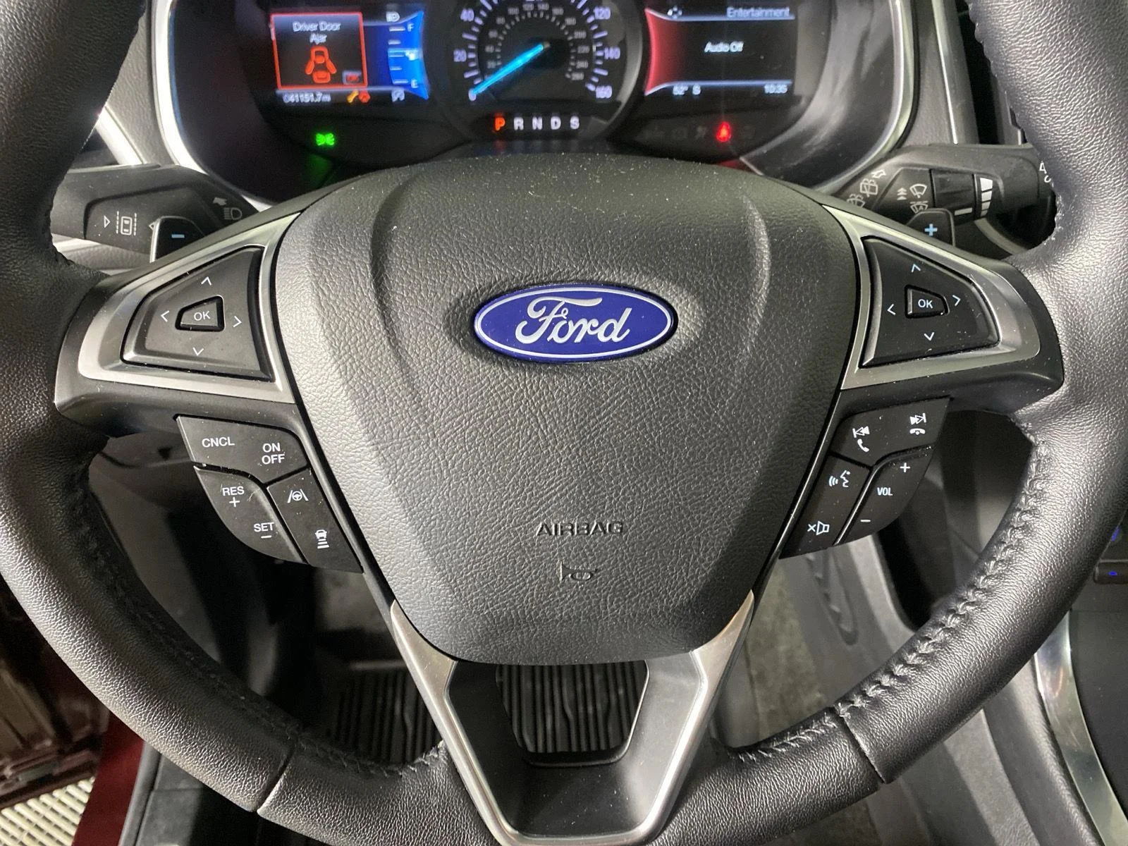 Used 2019 Burgundy Velvet Metallic Tinted Clearcoat Ford Titanium image 14
