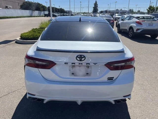 Certified Used 2023 Wind Chill Pearl/Midnight Black Metallic Toyota XSE image 6