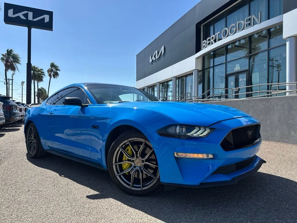 Used 2022 Blue Ford GT image 1