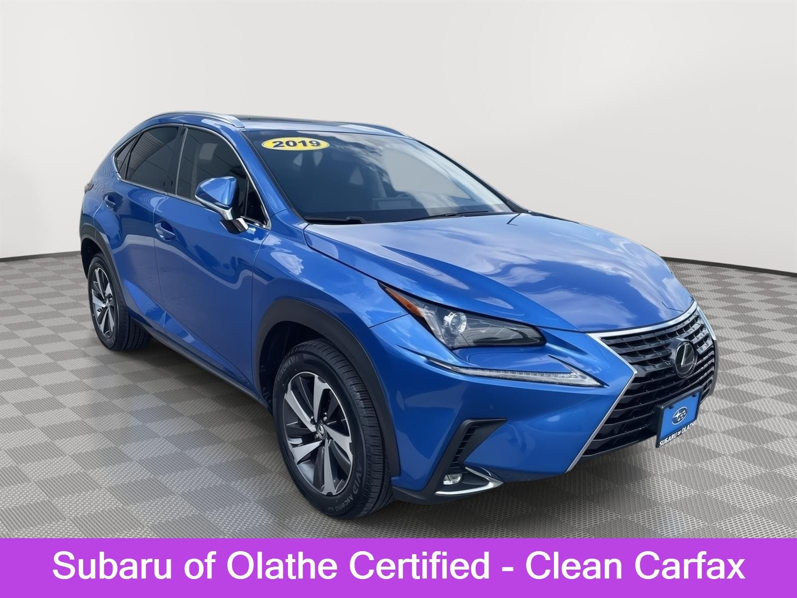 Used 2019 Blue Vortex Metallic Lexus Base image 1