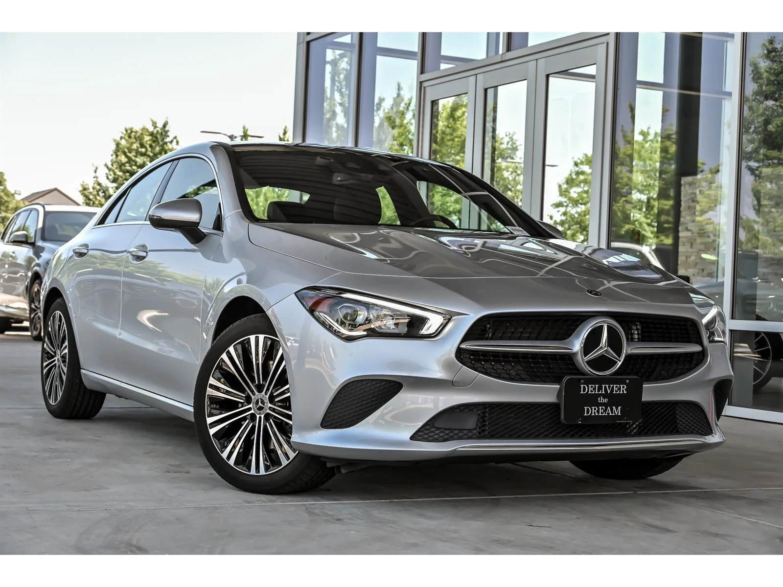 Certified Used 2023 Silver Mercedes-Benz CLA 250 4MATIC® image 1
