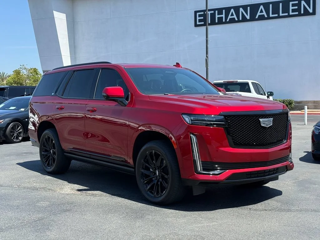 Used 2024 Radiant Red Tintcoat Cadillac Sport Platinum image 5