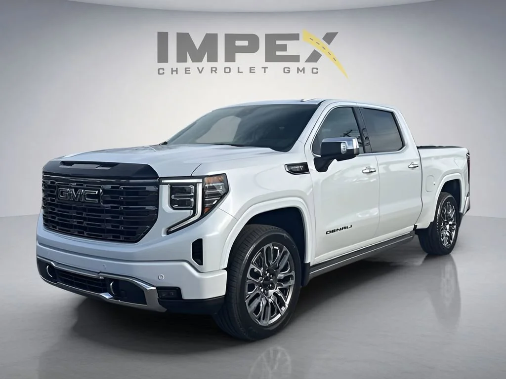 New 2026 Glacier White Tricoat GMC Denali Ultimate image 1