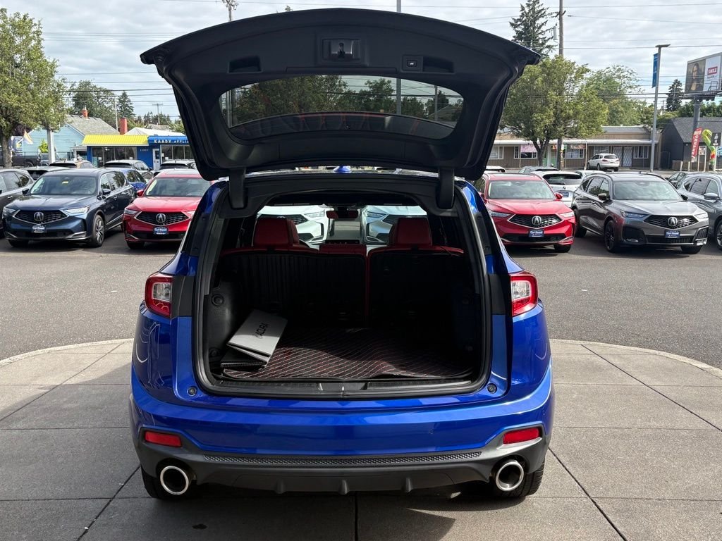 Certified Used 2021 Apex Blue Pearl Acura A-Spec Package image 8