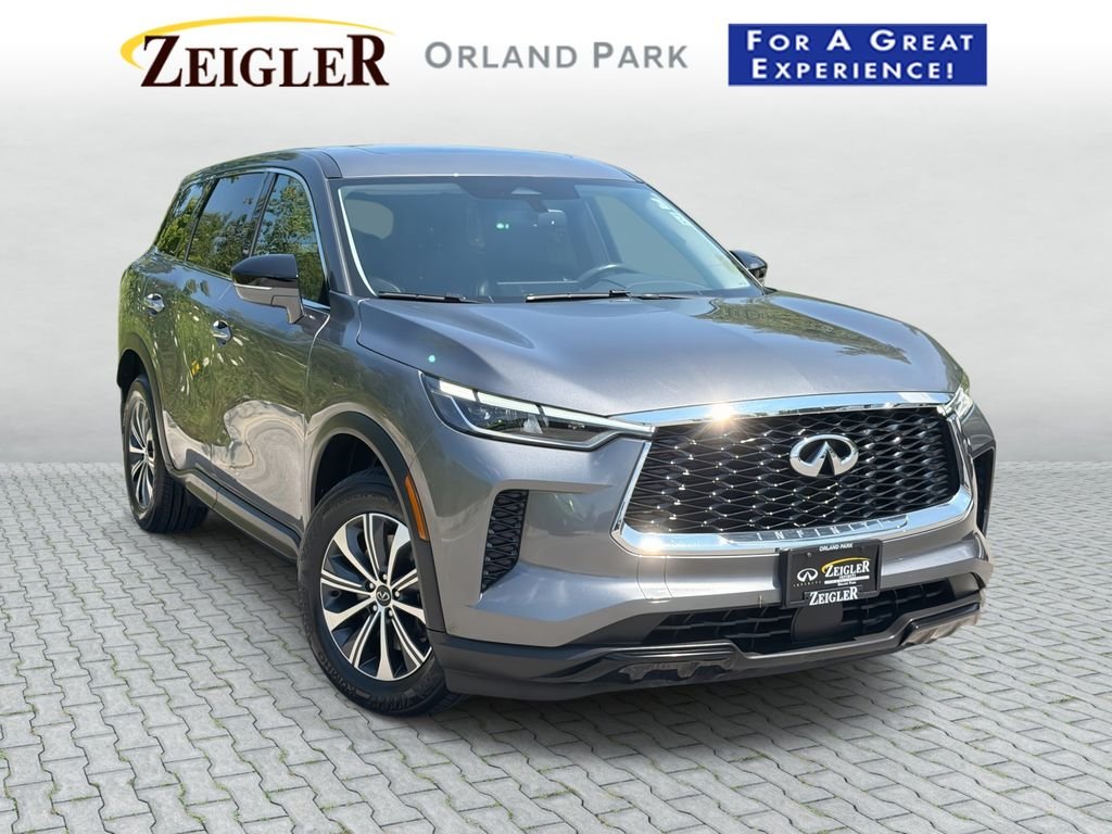 Certified Used 2022 Graphite Shadow INFINITI PURE image 1