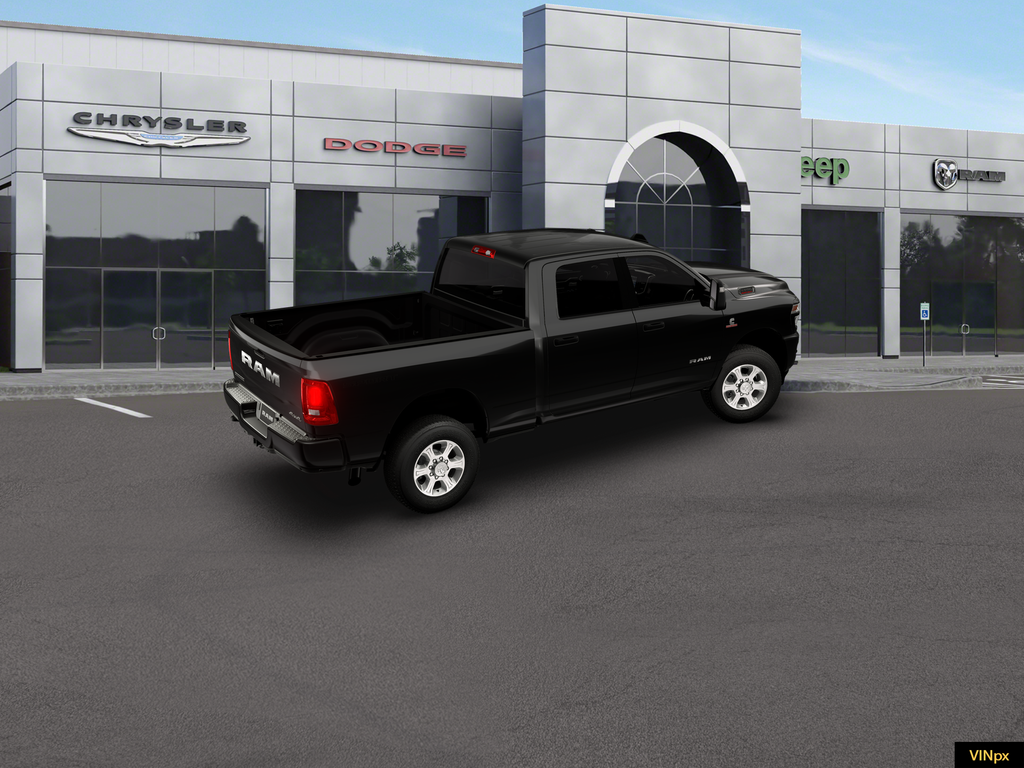 New 2026 Diamond Black Crystal Pearl-Coat Exterior Paint RAM Big Horn image 7