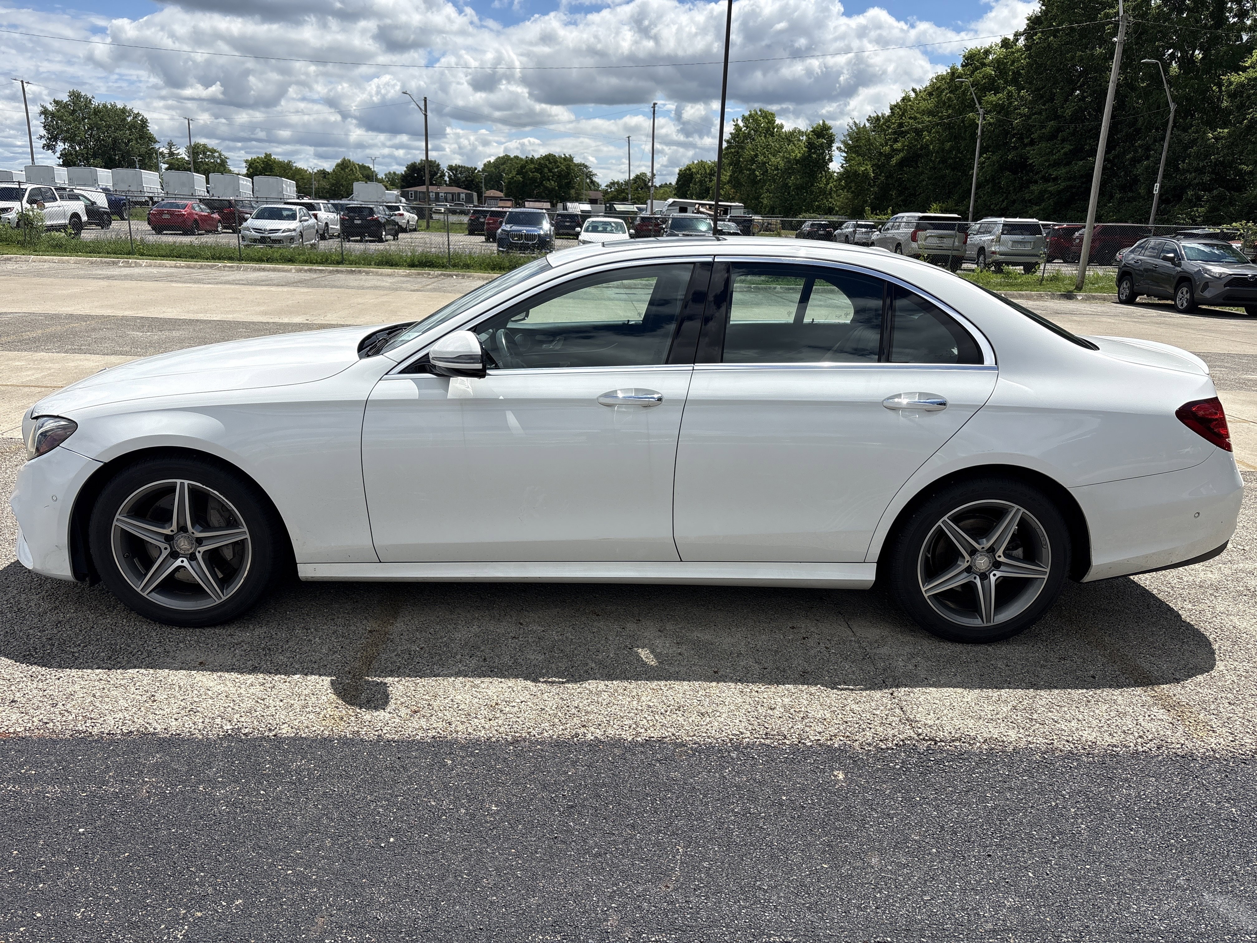 Used 2017 Polar White Mercedes-Benz E 300 image 1