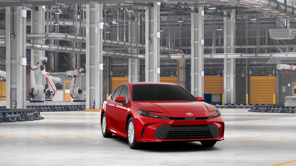 New 2026 Supersonic Red Toyota LE image 16