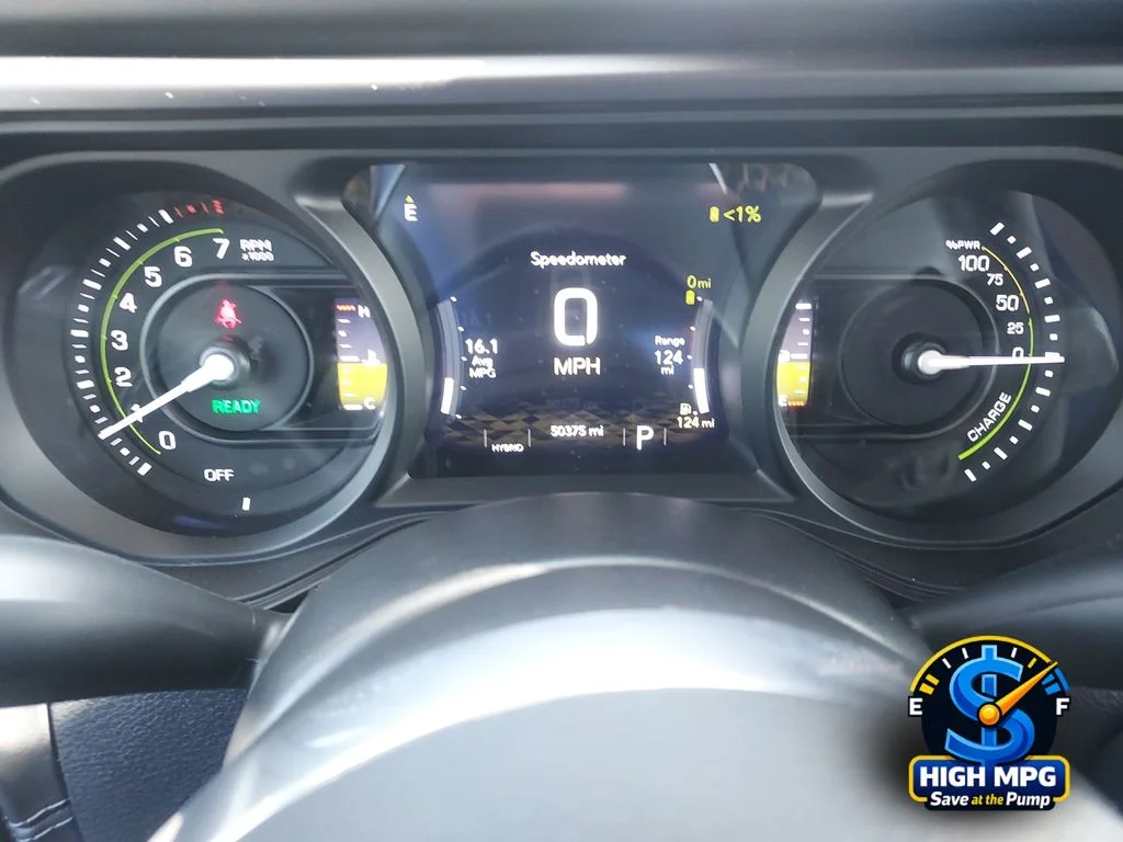 Used 2024 White Jeep Sahara 4xe image 27