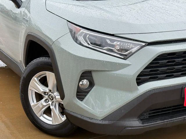 Certified Used 2021 LUNAR ROCK Toyota Hybrid XLE image 3