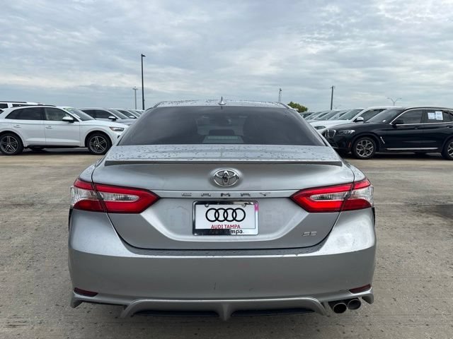 Used 2020 Celestial Silver Metallic Toyota SE image 4