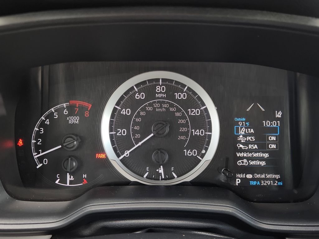 Used 2020 Barcelona Red Metallic Toyota LE image 14