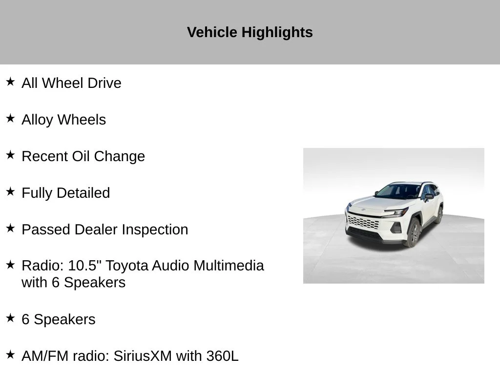 Used 2026 White Toyota LE image 9