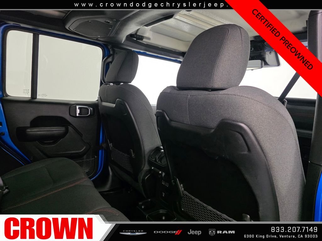 Certified Used 2025 Blue Jeep Rubicon image 16