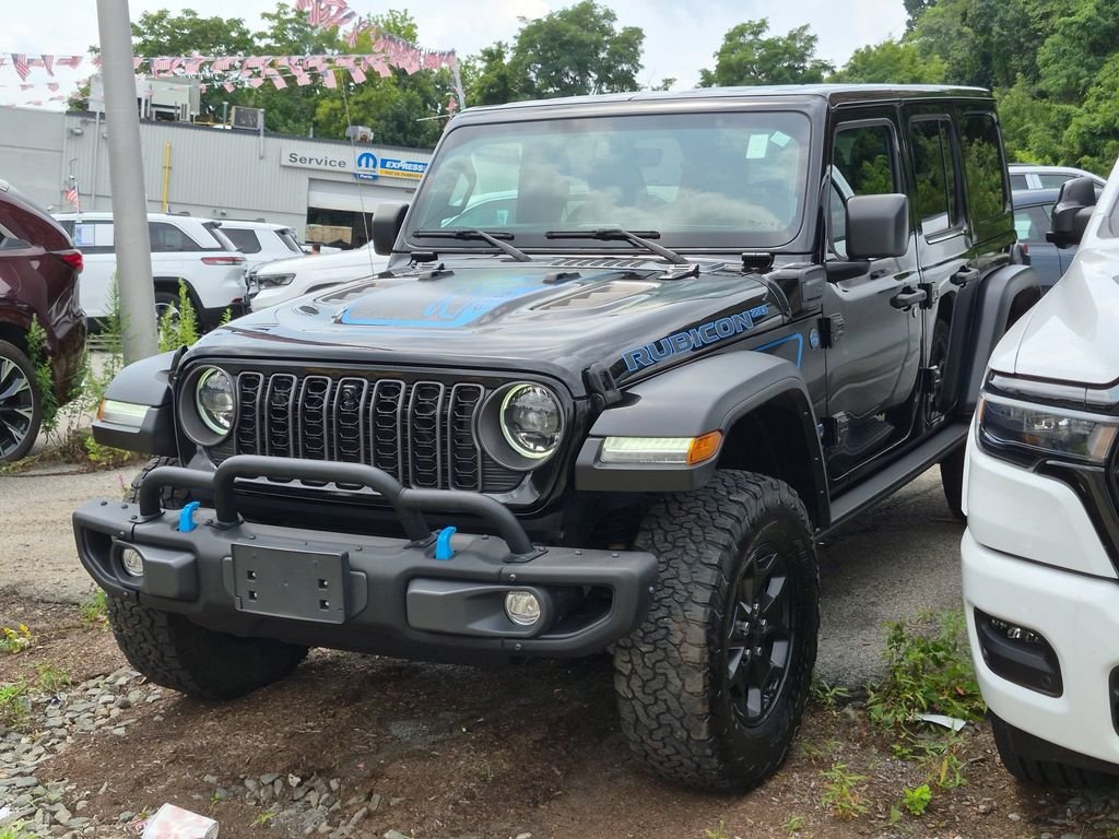Used 2023 Black Jeep Rubicon 20th Anniversary Edition 4xe image 1