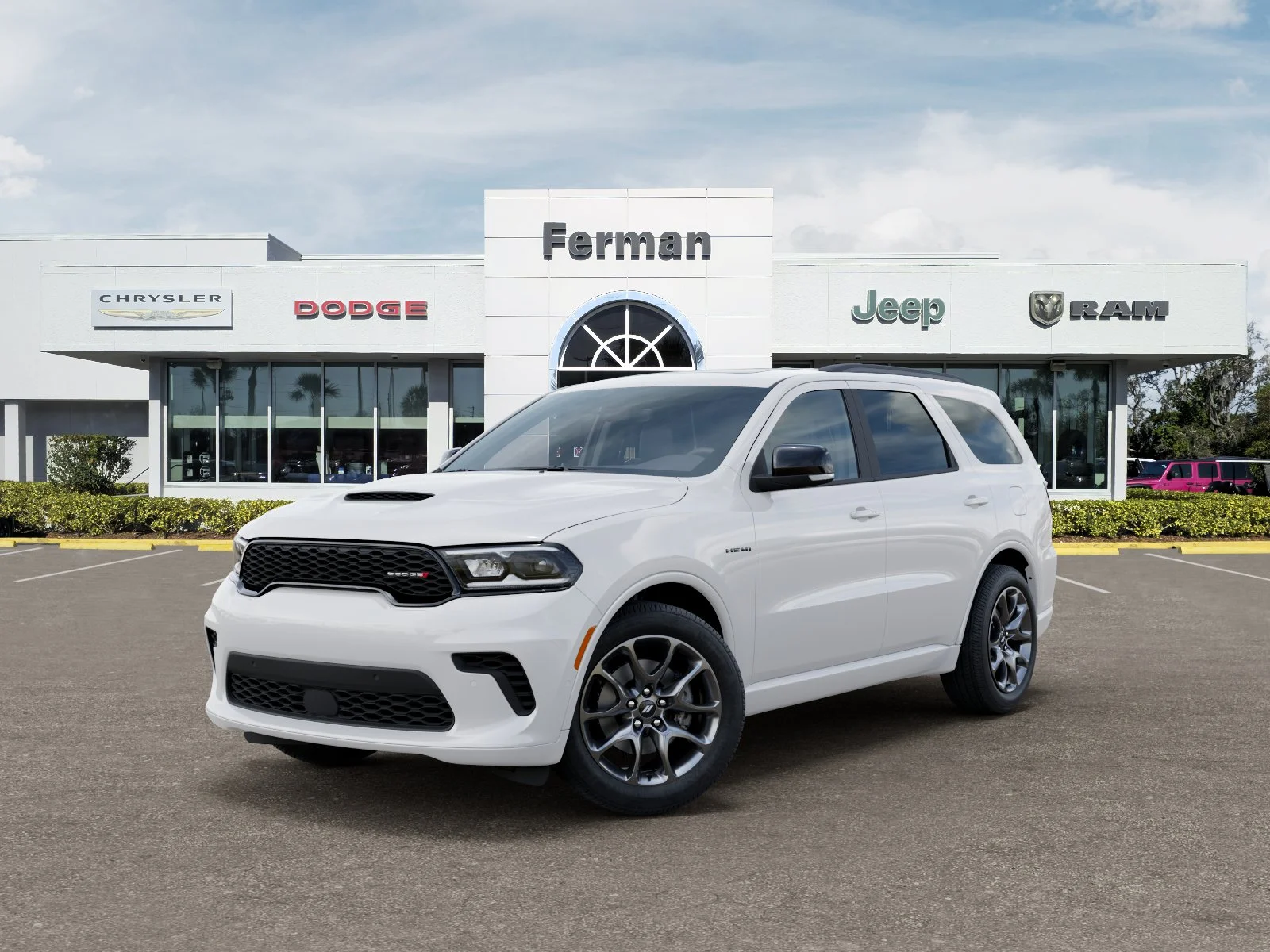 New 2026 White Knuckle Clear-Coat Exterior Paint Dodge GT Plus HEMI V8 image 2