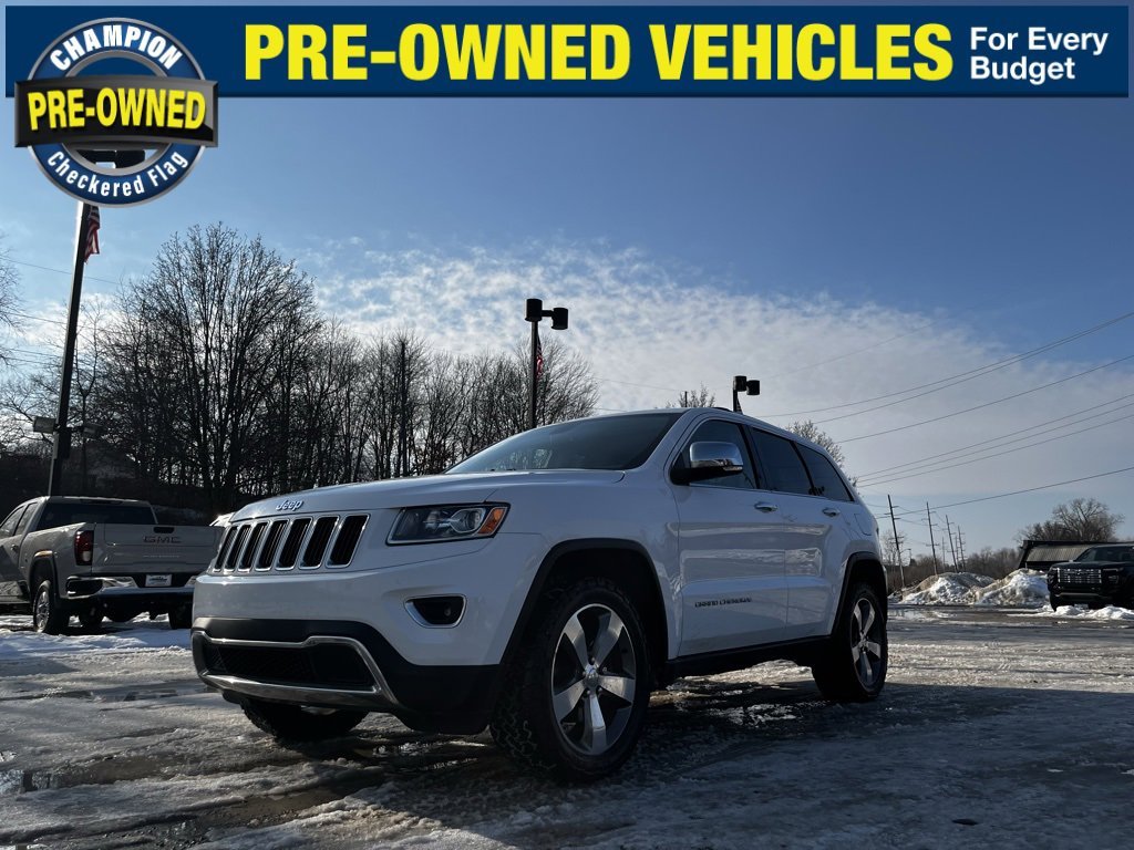 Used 2015 Jeep Grand Cherokee Limited with VIN 1C4RJFBG4FC610198 for sale in Brighton, MI