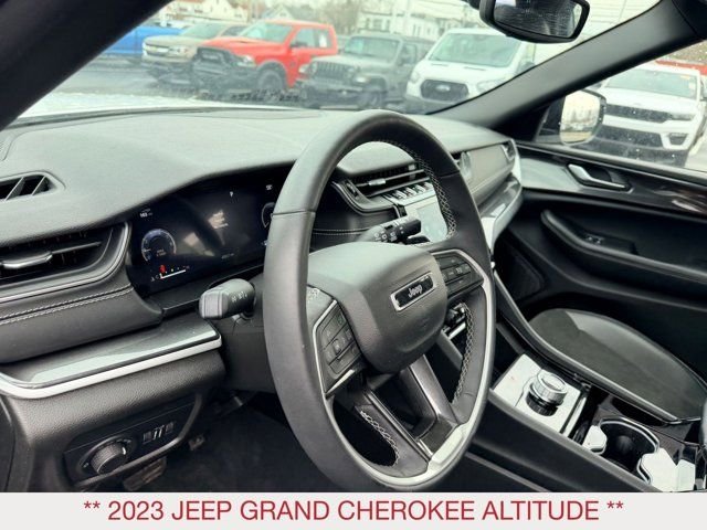 Certified Used 2023 White Jeep Altitude X image 16