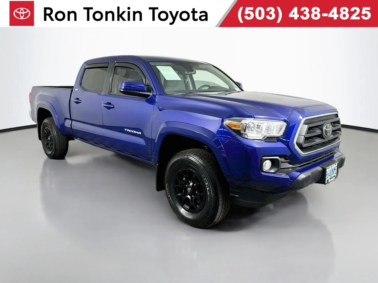 Certified Used 2022 Blue Toyota SR5 image 1