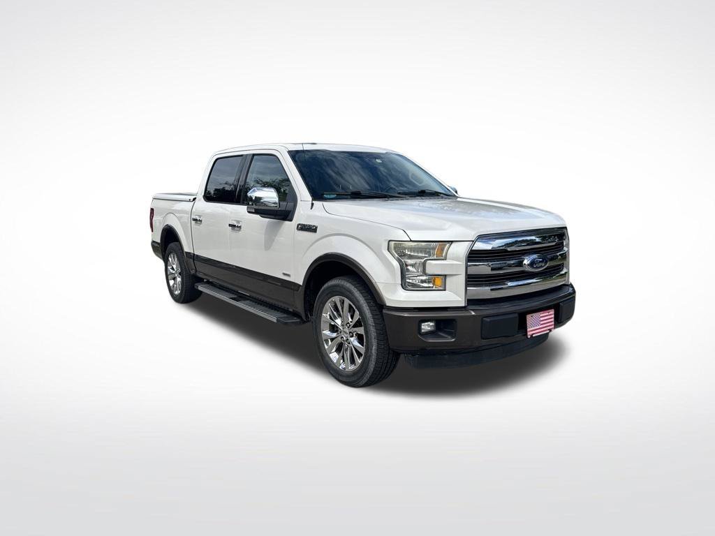Used 2015 White Ford Lariat image 2