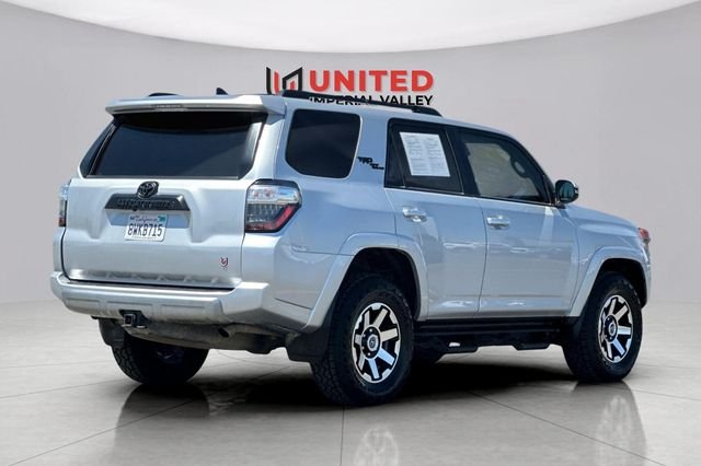 Used 2021 Silver Toyota TRD Off-Road Premium image 4