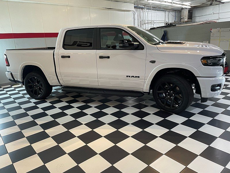 New 2027 Bright White Clear-Coat Exterior Paint RAM Laramie Crew Cab 5
