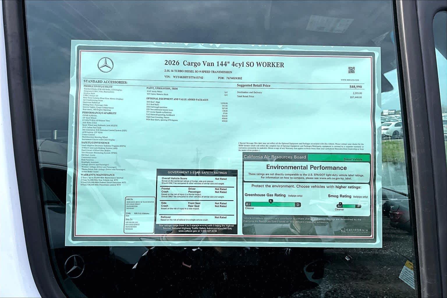 New 2026 Arctic White Mercedes-Benz Worker image 19