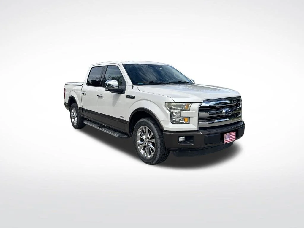 Used 2015 White Ford Lariat image 2