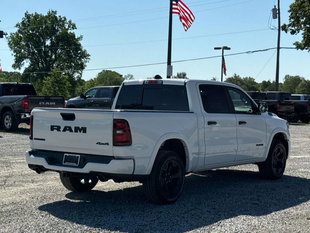 New 2026 Bright White Clear-Coat Exterior Paint RAM Big Horn/Lone Star image 7